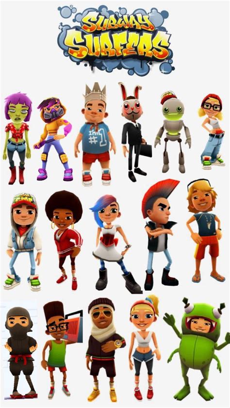 subway surfers costume|subway surfer all skins.